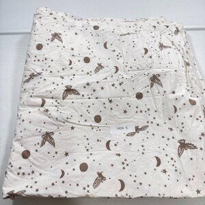 Pottery Barn Teen Queen Duvet Harry Potter cotton white owl night sky